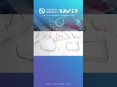 Lámpara infrarroja de onda corta de tubo de cuarzo 1660W 230V Bajo consumo de energía