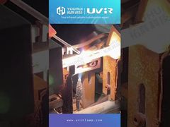 TOSHIBA lámpara de infrarrojos de baja presión cubierta 500W lámpara de calefacción de cuarzo de tubo único