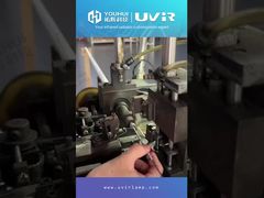 55-575V Lámparas de calentamiento de cuarzo de filamento de tungsteno emisores de calor infrarrojos