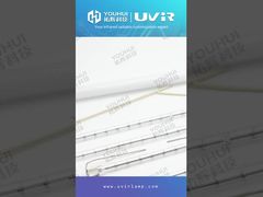 SK15 200-4000W lámpara de calefacción infrarroja de halógenos de cuarzo tubo infrarrojo de onda corta