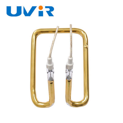 Tubo de elemento calefactor infrarrojo en forma 3D personalizable con potencia de 150-6000W y voltaje de 45-480V para calefacción industrial