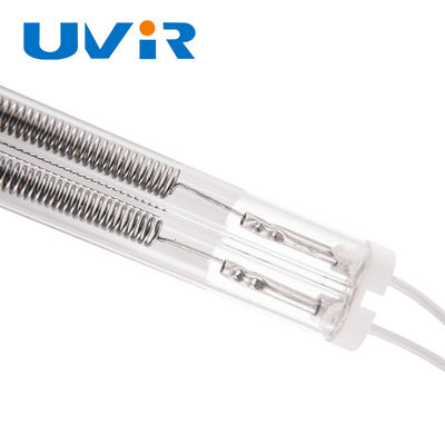 Buen precio Lámpara infrarroja de onda media de cuarzo de 4800W con doble tubo en línea