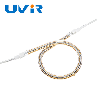 Buen precio El oro cubrió las piezas de calefacción de Ring Infrared Lamps For Bending de la capa reflexiva en línea