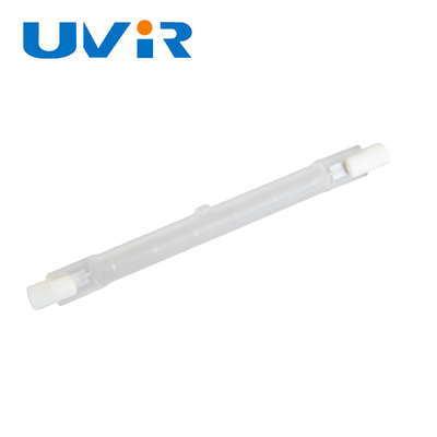 Buen precio Lámparas infrarrojas de calefacción de cuarzo de tubo único de 200-4000W Lámpara de halógenos IR en línea
