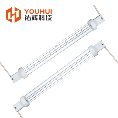 Emisor IR de onda corta personalizable de 200-4000W con una duración de 5000 horas y una longitud de onda de 1-2 μm para calefacción industrial