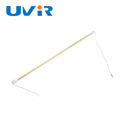 Buen precio Lámpara de calor infrarroja de cuarzo SK15 1200W con reflector dorado en línea