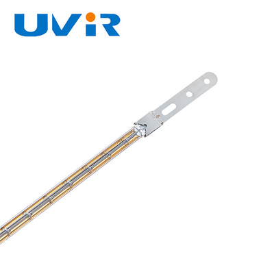 Buen precio Lámpara de Calentamiento Infrarrojo de Onda Corta de 3000W con Base X y Reflector Dorado en línea