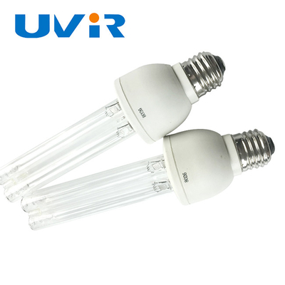 Buen precio Lámpara germicida UVC de cuarzo E27 de 15W 25W para purificación del aire en línea