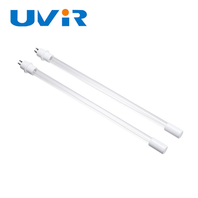 Buen precio 4PIN UVC Lámpara germicida Tubo de cuarzo de 15 mm para esterilización en línea