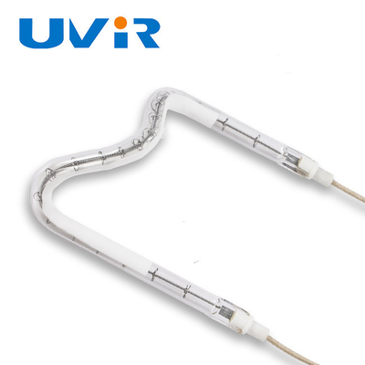 Buen precio 230V 1500W 3D tubo de calefacción de halógenos lámpara infrarroja de onda corta en línea