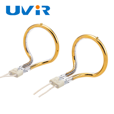 Buen precio Reflector Ring Infrared Lamps, calentadores infrarrojos del oro del tubo del cuarzo de 220V 1000W en línea