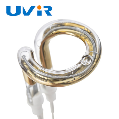 Buen precio Lámpara de calor infrarrojo de cuarzo OEM 115V 250W para secado industrial en línea