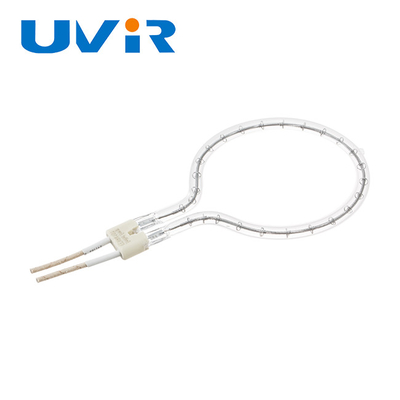 Buen precio Alta resistencia de impacto clara modificada para requisitos particulares del calor de Ring Infrared Lamps 230V del tubo del cuarzo en línea