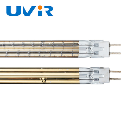 Buen precio Lámpara IR de onda media recubierta de oro 1060mm 6200W 400V en línea