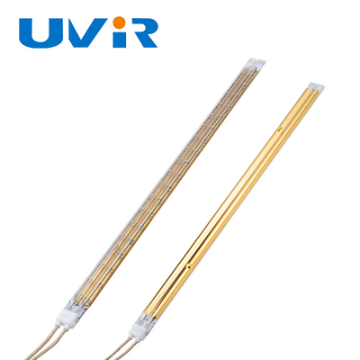 Buen precio Calentador de la lámpara de infrarrojo del cuarzo TC05, lámpara de halógeno de tungsteno del reflector del oro en línea