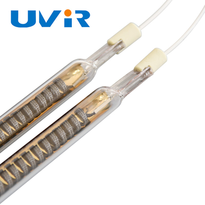 Good price Reflector infrarrojo del oro de la lámpara de calefacción del solo del tubo de R7S cuarzo del carbono en línea