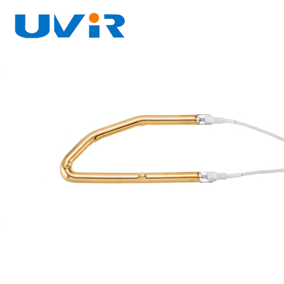 Good price 3D tipo onda corta cerca del curado infrarrojo del halógeno del tubo del elemento de calefacción en línea