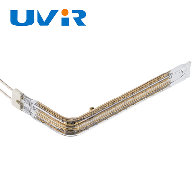 45-480v modificó el elemento infrarrojo de capa del oro para requisitos particulares del tubo de la lámpara de calor