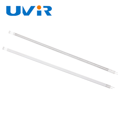 Good price Lámpara infrarroja de onda media de 400 V Lámpara de infrarrojos de cuarzo con revestimiento blanco en línea