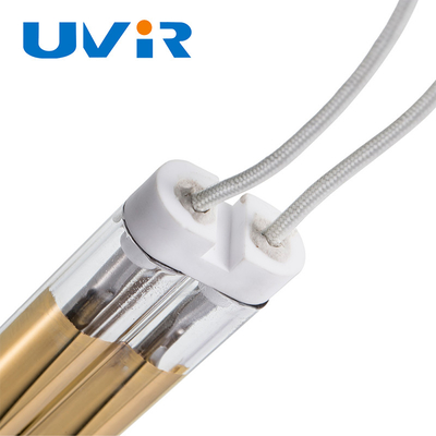 Lámpara de calentamiento por infrarrojos de onda media de doble tubo 3000W 380V