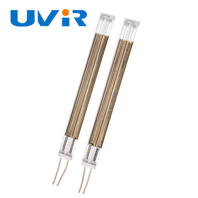 Radiador plateado oro 2000w, lámpara de la calefacción de calefacción infrarroja de la pintura a base de agua