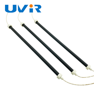 Good price tubo largo de la onda negra de la lámpara infrarroja del solo tubo 150W-2000W 50-500m m para curar en línea