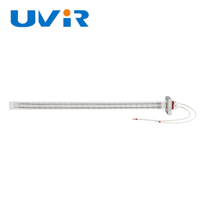 Buen precio Lámpara de calentamiento por infrarrojos de tubo doble recubierto blanco 200-4000W en línea