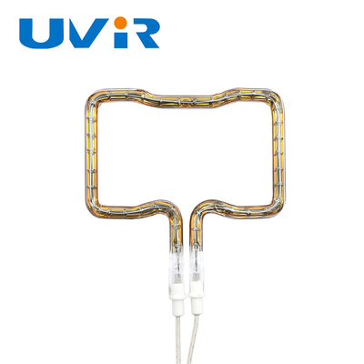 Good price Tubo de elemento de calefacción infrarrojo para radiador de calefacción revestido de oro en forma 3D personalizado UVIR en línea