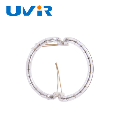 Good price 150-6000w tubo simple en forma de 3D transparente del elemento de calefacción de infrarrojos tubo para calefacción industrial en línea