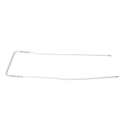 Good price Radiador de infrarrojos en forma de U para calefacción rápida industrial, lámpara de calefacción halógena de tubo único de onda corta en línea