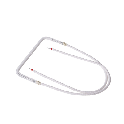 Buen precio Tubo de lámpara de calefacción de infrarrojos de tubo único en forma de U Tubo de onda corta de halógeno blanco en línea