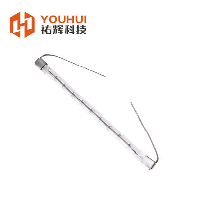 SHC100731 Quarzo claro 8-14mm Sk17 Tubos de calefacción de halógenos de base Emitentes infrarrojos