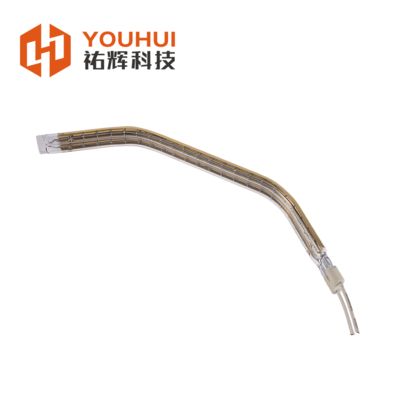 OEM Cubo de elemento de calefacción de infrarrojos recubierto de oro 150-6000W