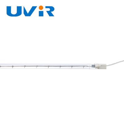 Buen precio Lámpara de calentamiento infrarrojo de cuarzo de onda corta 200-4000W para secado de pintura en línea