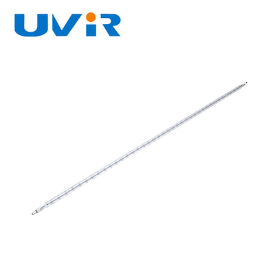 Buen precio Lámpara de infrarrojo del tungsteno del halógeno de la onda corta del tubo de vidrio de cuarzo de R7S 120V 1600W en línea