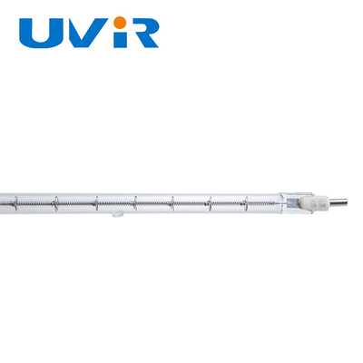 Calentador infrarrojo del cuarzo de la lámpara de calefacción de R7S 120V 1600W con el reflector claro