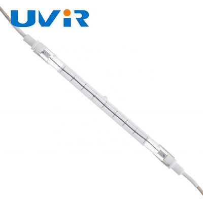 Emisor de infrarrojos infrarrojo de las lámparas de calefacción del tubo del cuarzo de RS 2500W para la sequedad de la pintura