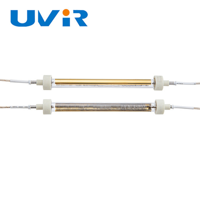 Buen precio Capa reflexiva del oro de la lámpara de calor del infrarrojo del halógeno de la onda media 120V 100W en línea