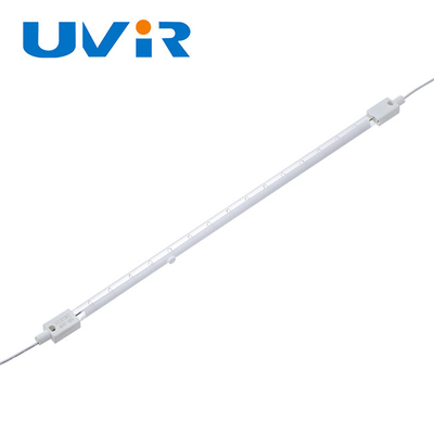 Capa blanca infrarroja de Heater Lamp Single Tube del vidrio de cuarzo de SK15S