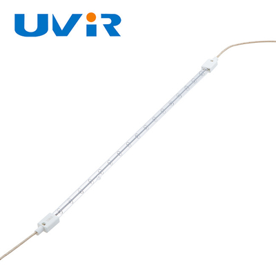 Buen precio Lámparas de cristal 200-4000W del halógeno del IR de cuarzo con el tubo transparente en línea