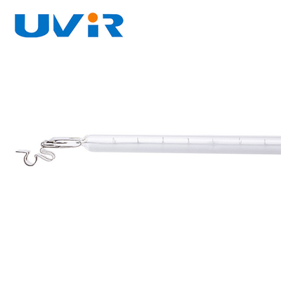 Buen precio Lámparas de infrarrojo blancas del cuarzo, onda corta con base metálica Heater Tube infrarroja en línea