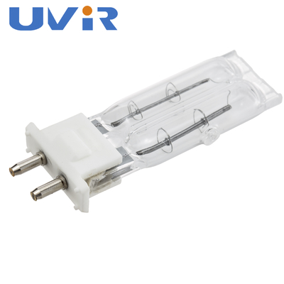 Onda corta gemela de capa blanca recta 250W 115V de las lámparas infrarrojas del tubo