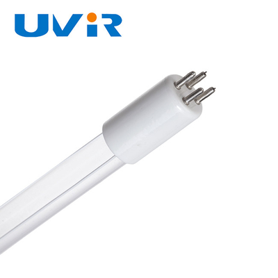 Lámpara germicida UVC T5 15W 4 Pin For Waste Water Treatment de la amalgama