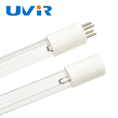 Lámpara germicida UVC T5 4PIN de 6W, tubo de cuarzo de 118 mm