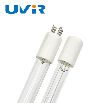 Good price Bulbo de lámpara germicida UVC de T5 150m m 8W 4 PIN Double End Quartz Tube en línea