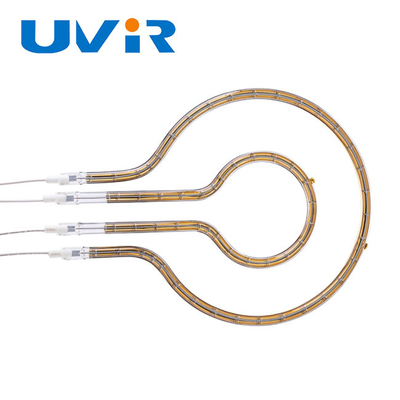 Good price Calentador eléctrico infrarrojo lejano industrial del cuarzo del elemento de calefacción del tubo de la lámpara infrarroja del filamento de la estrella en línea