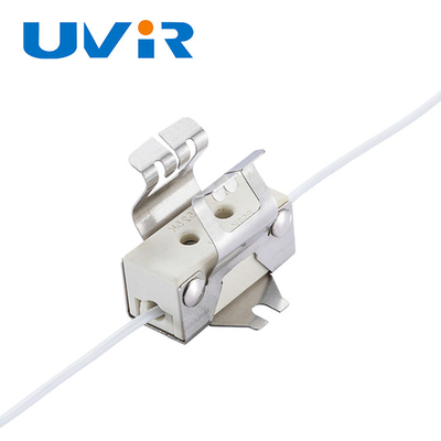 Buen precio color plata blanco de cerámica IR del tenedor infrarrojo de la lámpara de 250V 5KV en línea