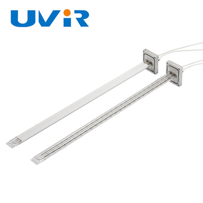 el blanco del bulbo del tubo del halógeno de 440V 10000W pintó el tubo recto 15x33 CL42 CL72
