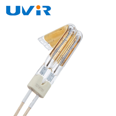 Buen precio Tubo de elemento de calefacción infrarrojo de cristal de cuarzo recubierto de oro 150-6000W en línea