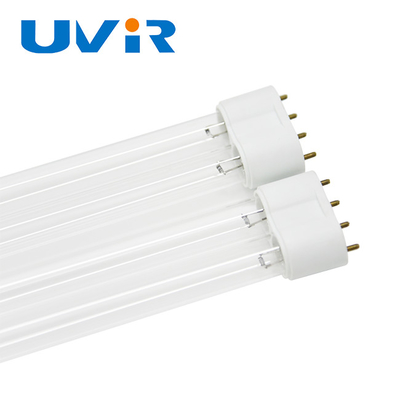 tubo fluorescente de la lámpara de 2G11 35W de la luz ultravioleta del cuarzo de las luces ultravioleta germicidas UVC del tubo